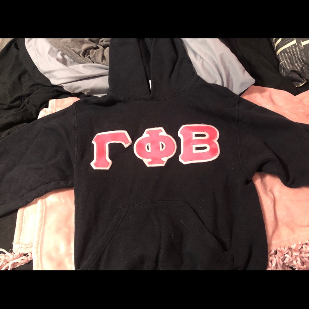 Gamma Phi Beta Letters Hoodie